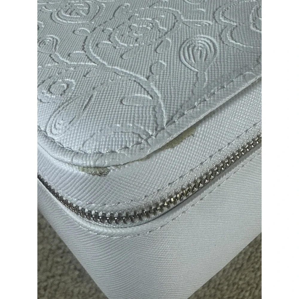 Pandora Jewelry Box Organizer Case Floral Pattern Earrings Gold Silver Bracelet